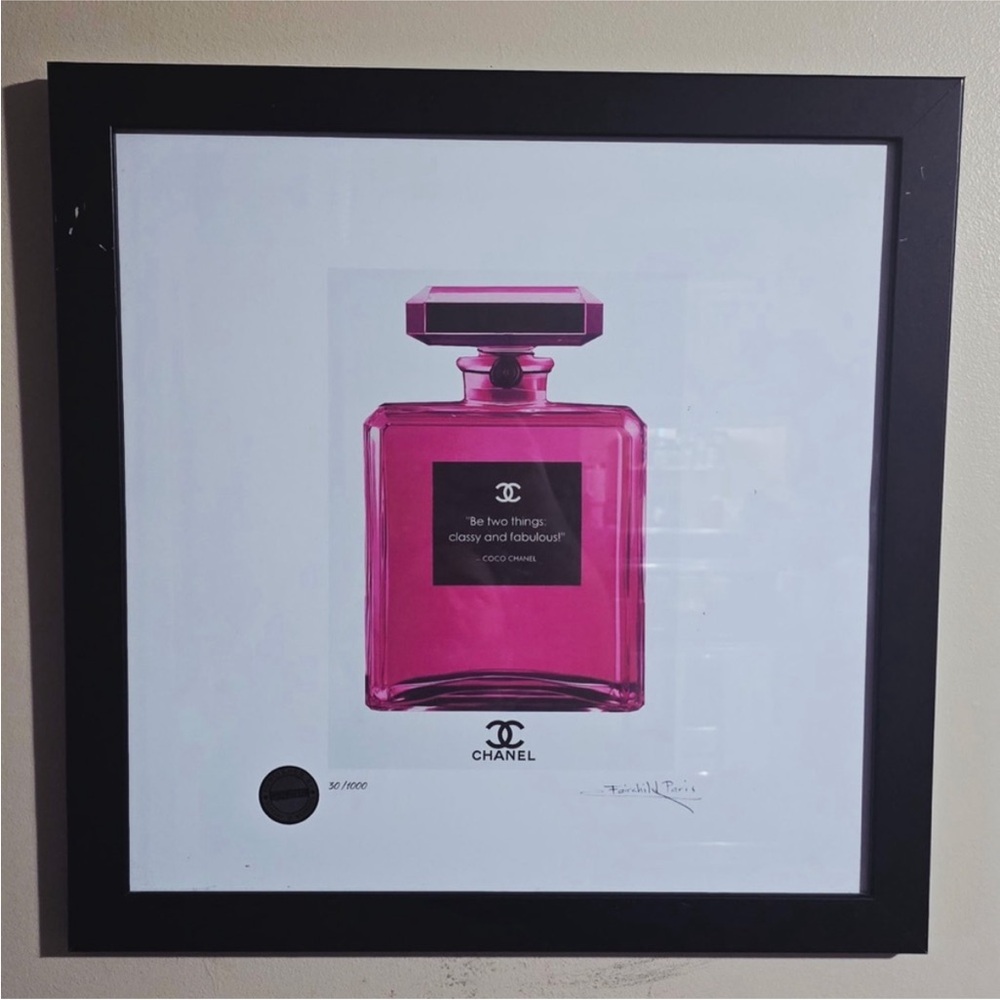 CHANEL LIMITED EDITION WALL ART